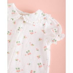 888 Camisa Pétalos Flor Allegra