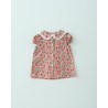 889 Camisa Cuello Volante Liberty Rosso