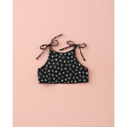 896 Top Espalda Cruzada Night Flowers