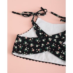 897 Top Espalda Cruzada Night Flowers