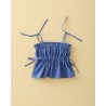 902 Top Cintas Minivichy Añil