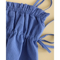 903 Top Cintas Minivichy Añil