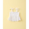 912 Top Bordados Blanco