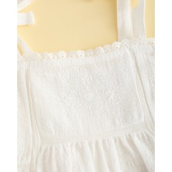 913 Top Bordados Blanco