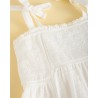 914 Top Bordados Blanco
