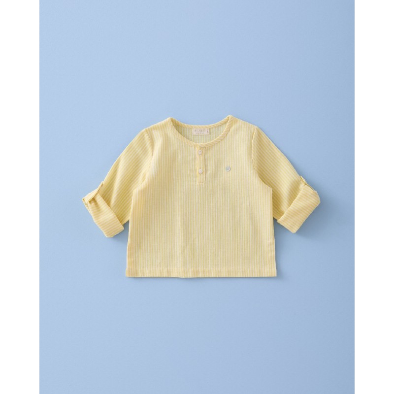 920 Camisa Niño Rayitas Sand