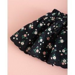 938 Minifalda Braguita Ondas Night Flowers