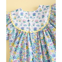 960 Vestido Liberty Blue Sand
