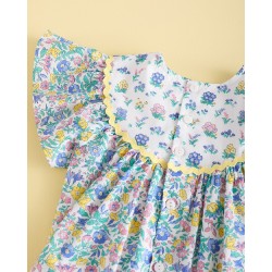 961 Vestido Liberty Blue Sand