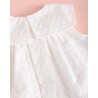 963 Vestido Florecitas Bordadas